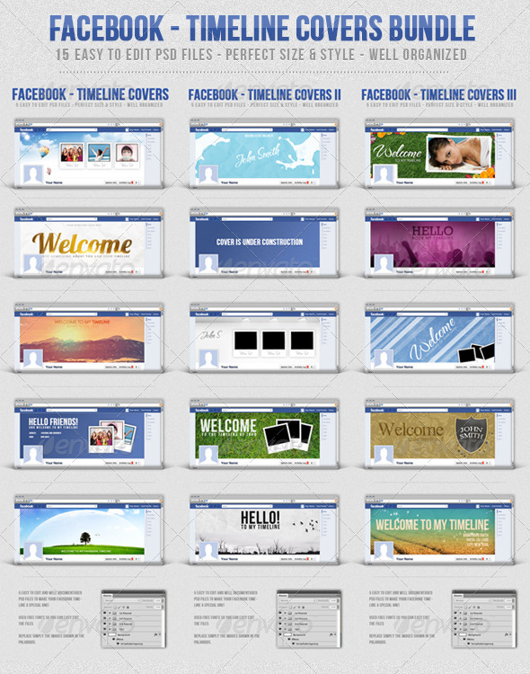 Facebook Timeline Covers Bundle Facebook Timeline Covers Bundle