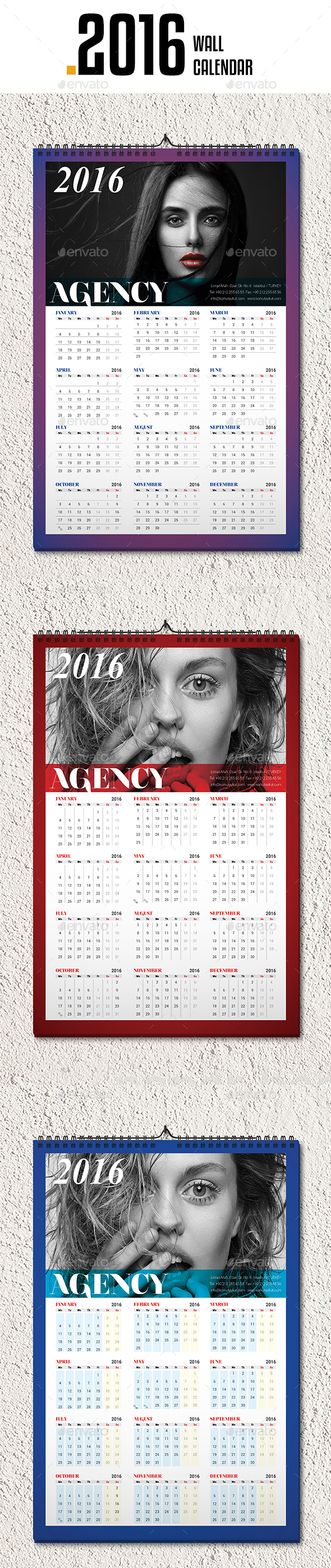 Wall Calendar 2016 v5