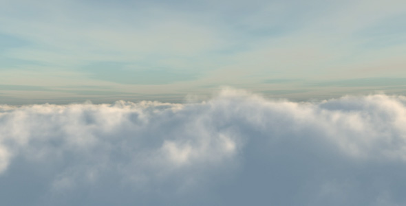 Flight through clouds Flight through clouds