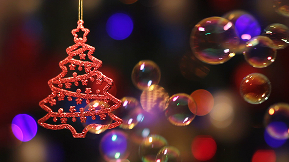 Christmas Tree Decoration Bubbles