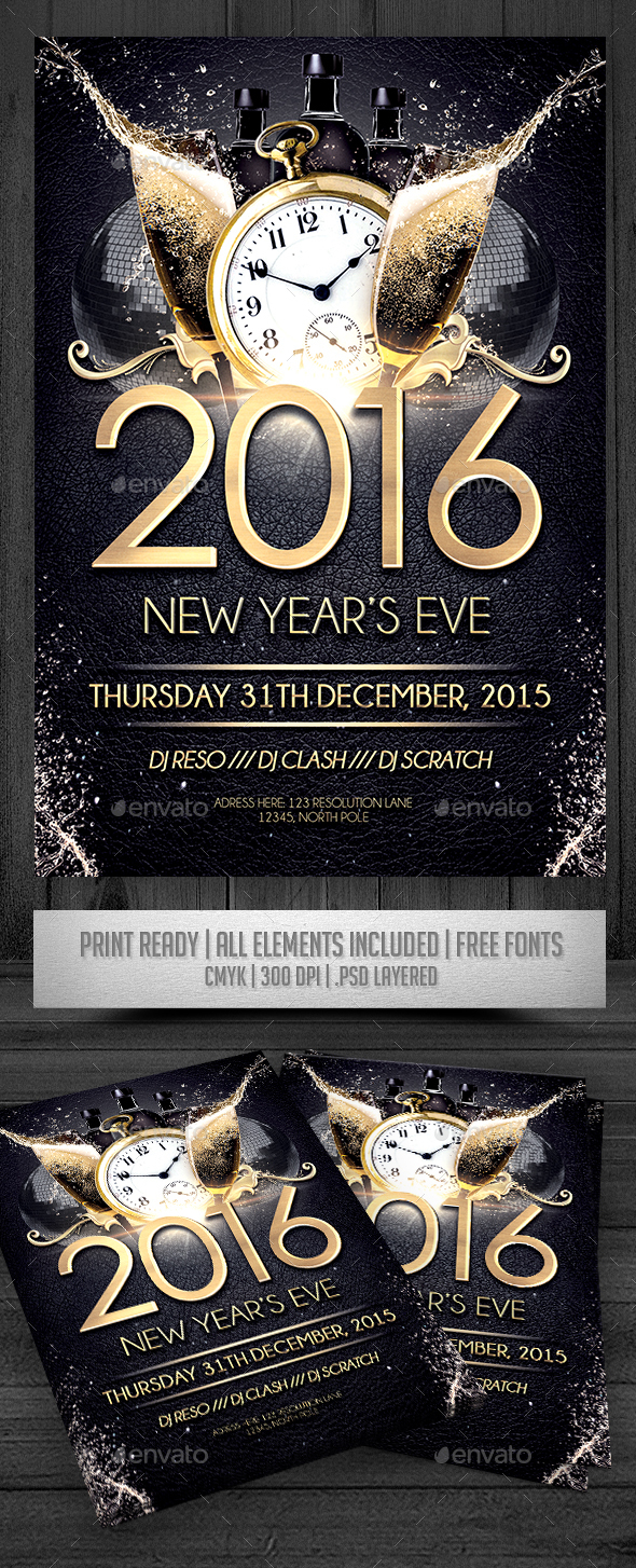 New Years Flyer