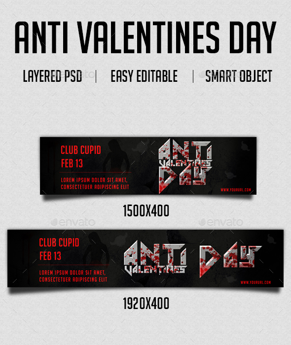 Anti Valentines Day Web Slider