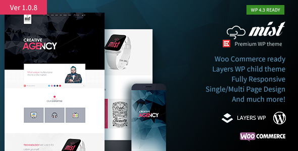 Mist | Multipurpose Layers WP Theme