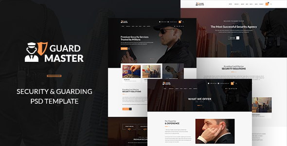 Free Download Security Guard Company Website Templates Programs