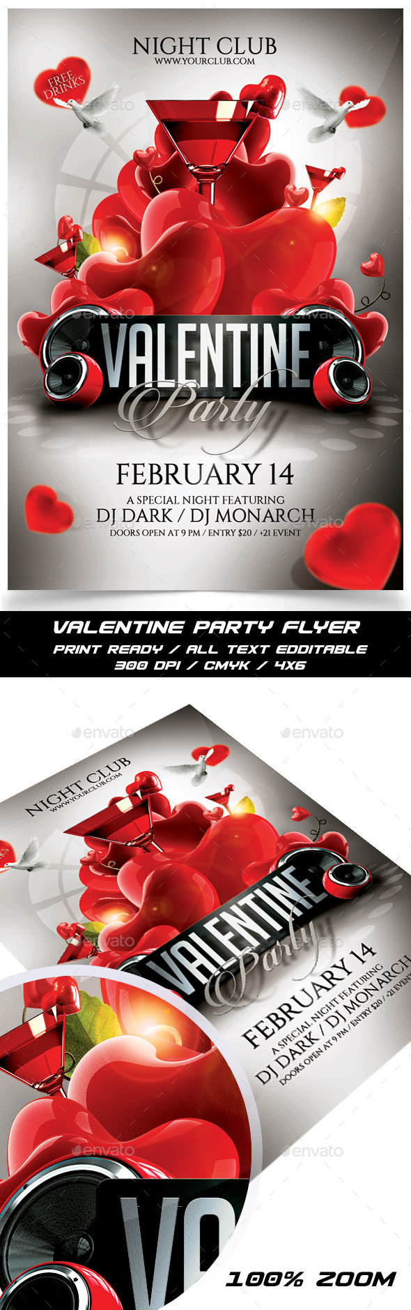 Valentine Party Flyer