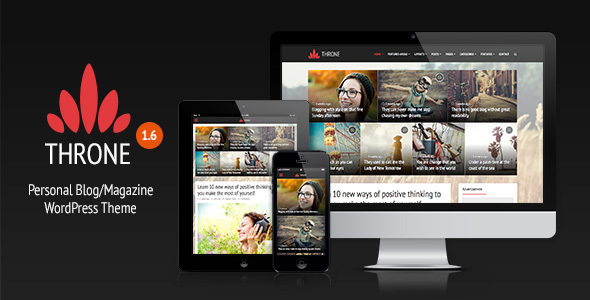 Throne - Personal Blog/Magazine WordPress Theme