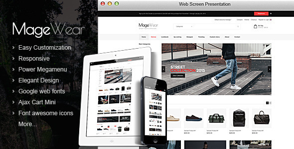 Magewear - Responsive OpenCart Theme