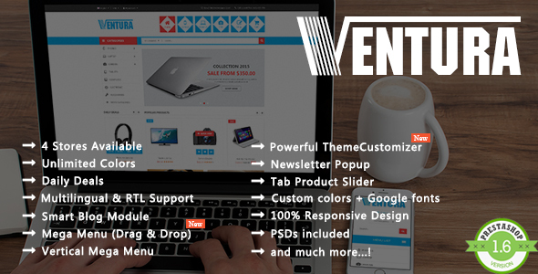 Ventura - Responsive Prestashop Theme