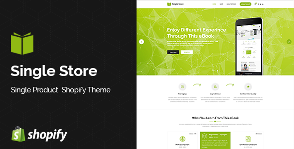 Single Store | Single Product Shopify Theme