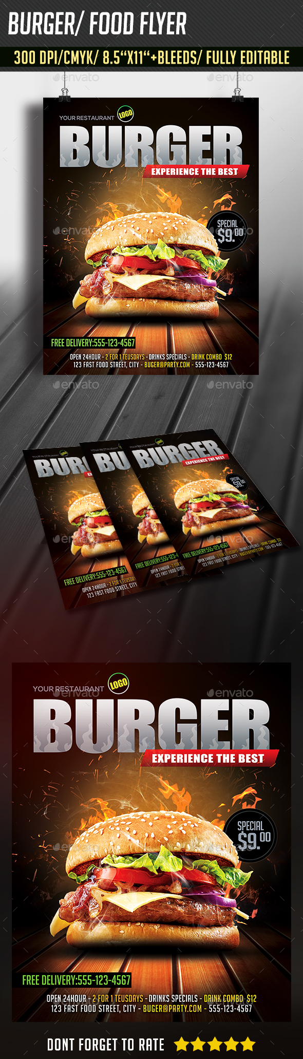 Burger/ Food Flyer