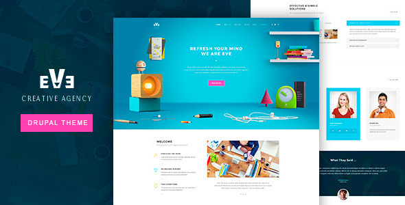 Eve Creative Drupal Theme