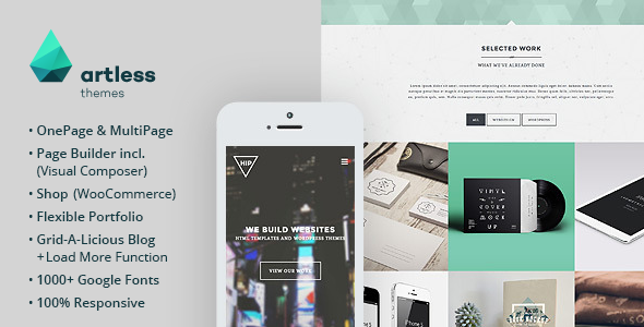 Hip - Creative OnePage / MultiPage Wordpress Theme