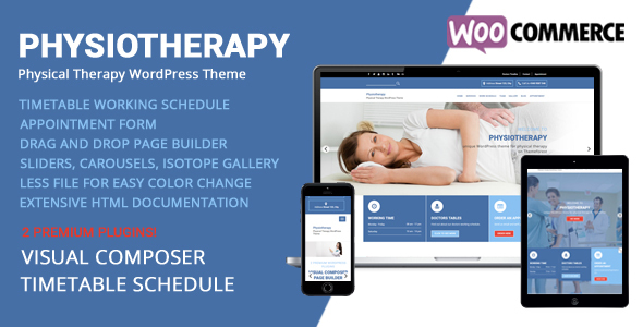 Physiotherapy - Physical Therapy WordPress Theme