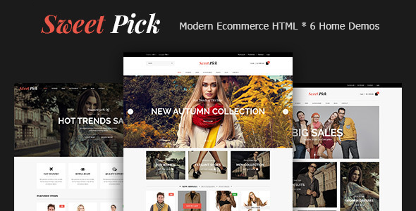 Sweet Pick | Modern E-commerce HTML Template