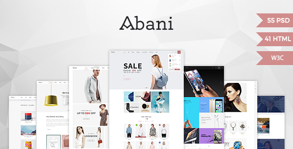 Abani - Multi Purpose eCommerce HTML Template