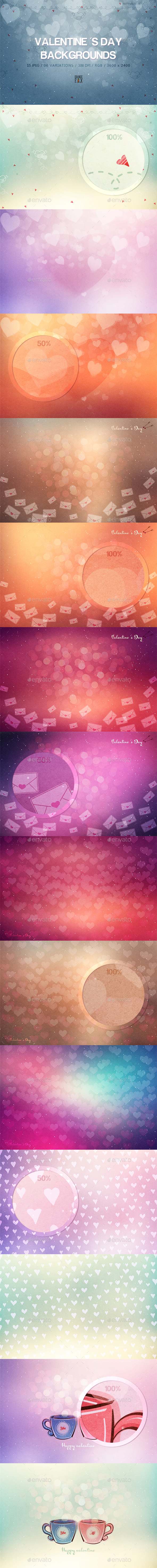 15 Valentine 's Day Backgrounds