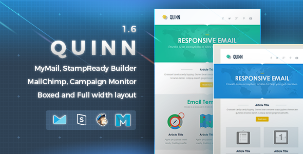 Quinn | Responsive Email Template