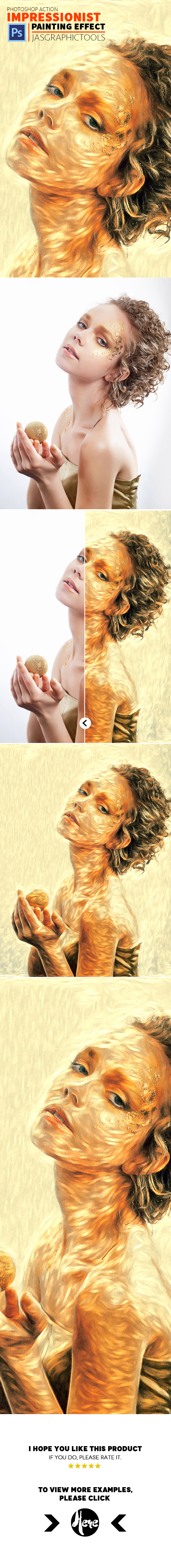 Impressionist Painting Effect | Photoshop Action