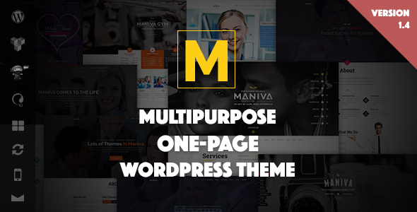 Maniva | Multipurpose One-Page WordPress Theme