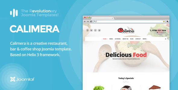 IT Calimera - Restaurant, Bar, Coffee Shop & Food Joomla Template