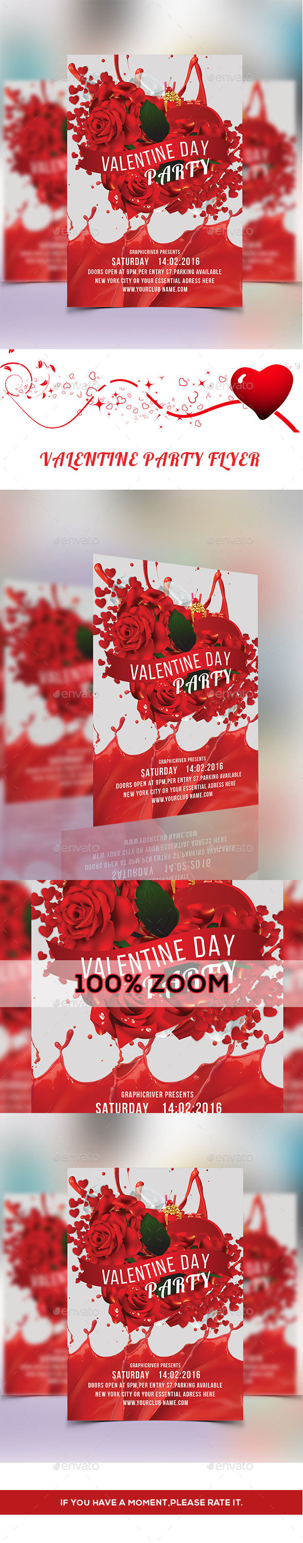 Valentine Party Flyer