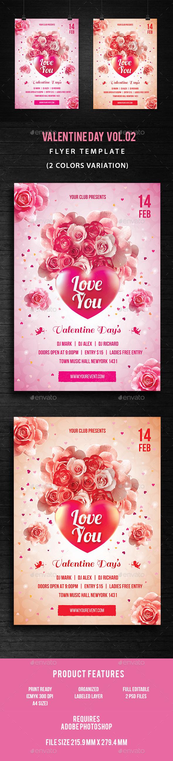 Valentine Flyer