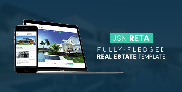 JSN Reta - Fully-fledged real estate template