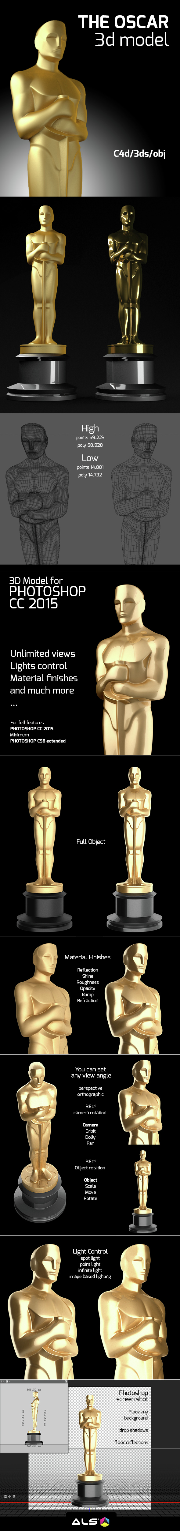 The Oscar - 3DOcean Item for Sale
