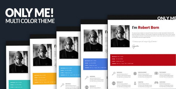 Only Me - Clean & Responsive Template