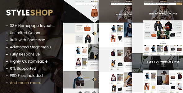 Styleshop - Premium Responsive Prestashop Theme