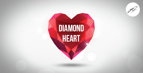 Diamond Heart Logo Sting