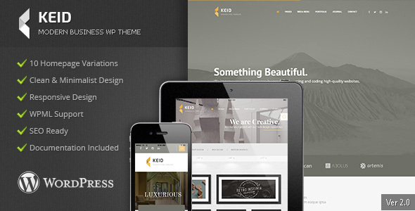 Keid - Modern Multipurpose Wordpress Theme