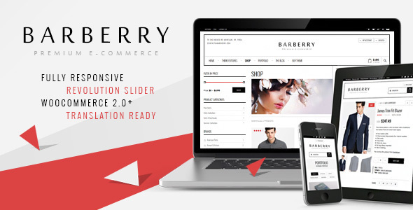 Barberry - Responsive WooCommerce Theme