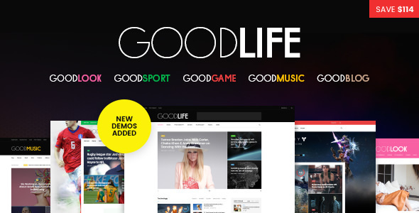 GoodLife - Responsive Magazine Theme