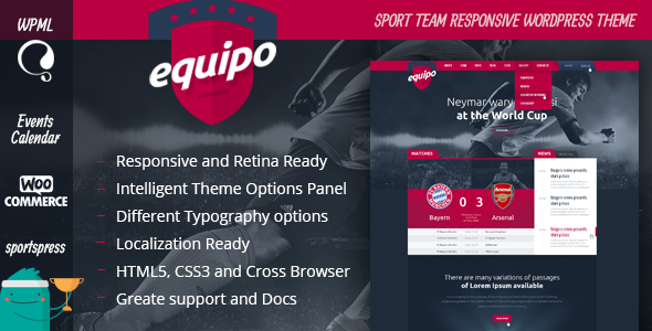 Equipo Responsive WordPress Theme