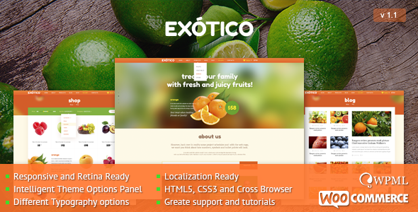 Exotico Responsive WordPress Theme