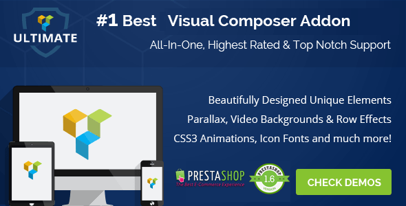Ultimate Addons for Prestashop Visual Composer