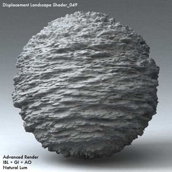 Displacement Landscape Shader_049 - 3DOcean Item for Sale