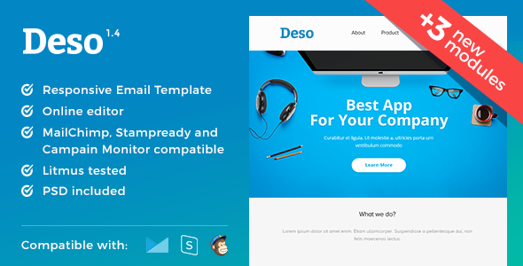 Deso - Responsive Email and Newsletter Template