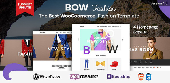 Bow - Responsive Woocommerce Theme