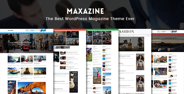 Maxazine - News, Magazine & Blog WordPress Theme