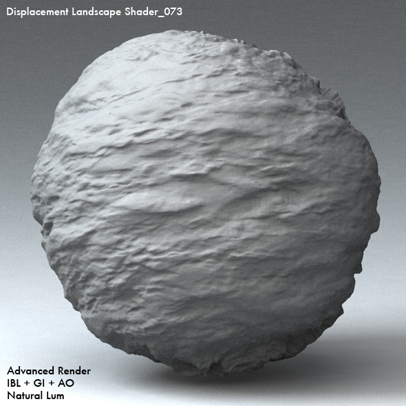 Displacement Landscape Shader_073 - 3DOcean Item for Sale