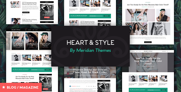 Heart & Style - Blog/Magazine WordPress Theme