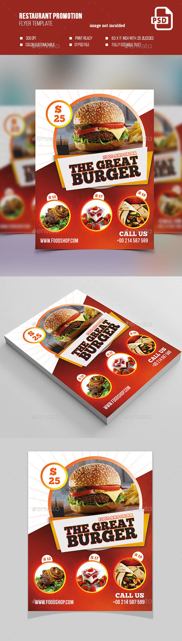 Restaurant Flyer Template