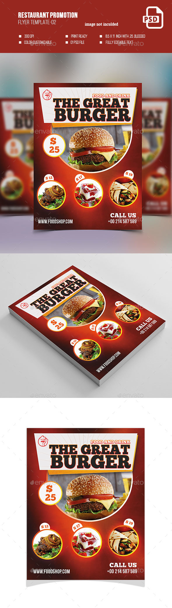 Restaurant Flyer Template