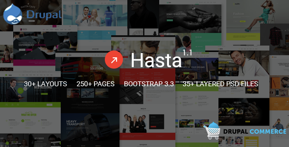 Hasta - Multipurpose Responsive Commerce Theme