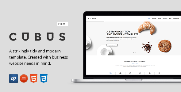 Cubus - Responsive Business HTML5 Template