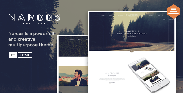 Narcos - Creative Multipurpose HTML Template