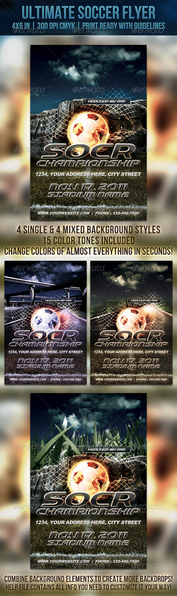 Ultimate Soccer Flyer - Sports Events