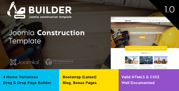 Builder - Joomla Construction Template